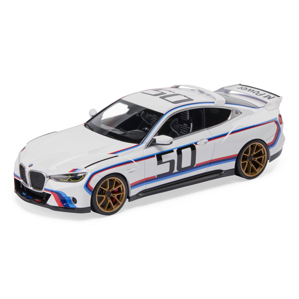 BMW 3.0 CSL模型車1:18，外觀致敬3.0 CSL Hommage R